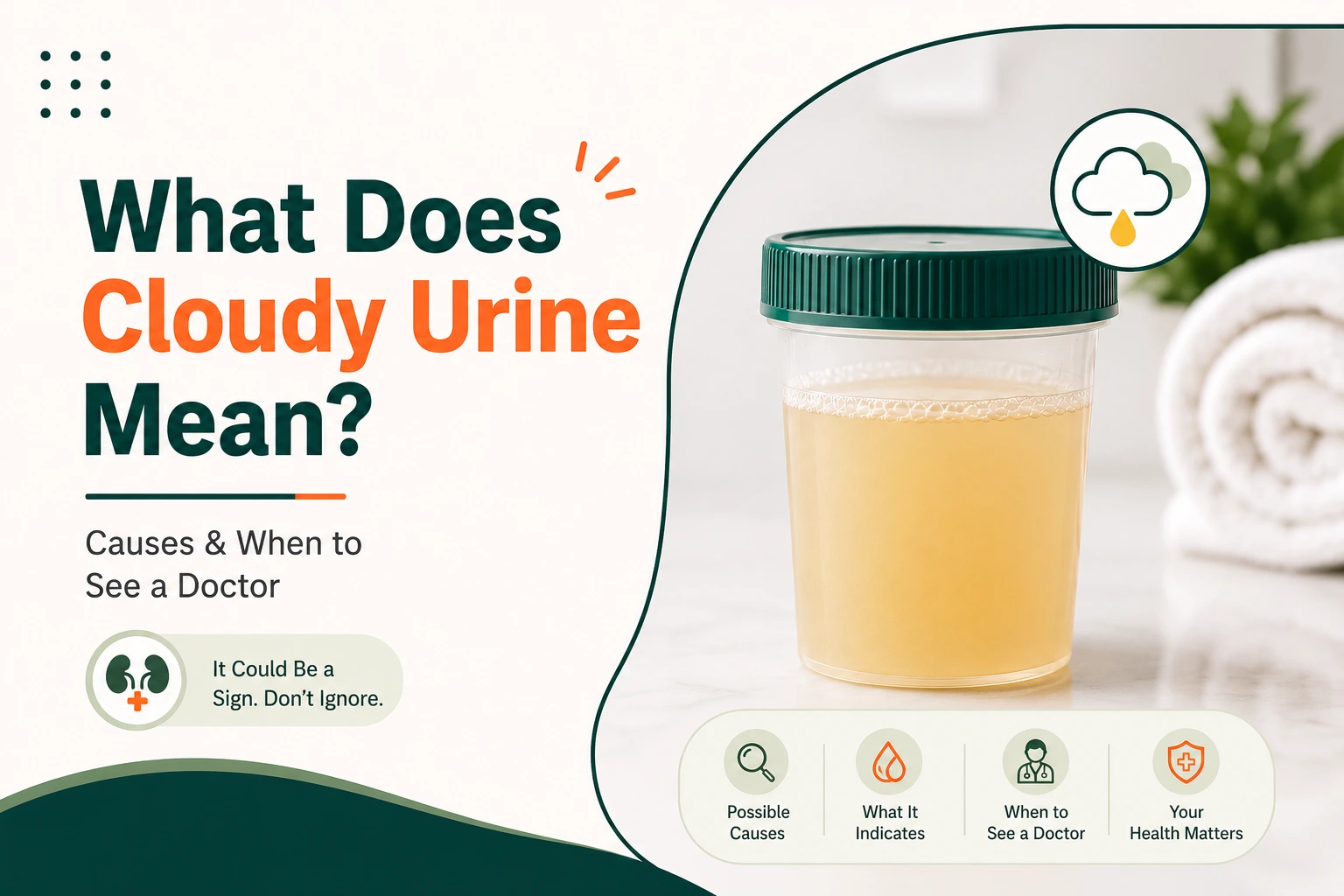 What Does Cloudy Urine Mean?